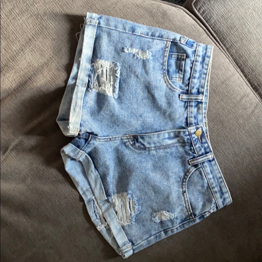 Jean shorts
